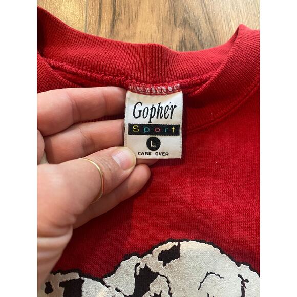 Vintage 1990 Dalmatians Puppy Crewneck L Sweater 90s Crewneck Grandma Streetwear - Picture 5 of 10